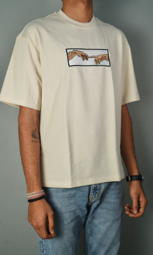 The Reach Embroidery Oversized T-shirt
