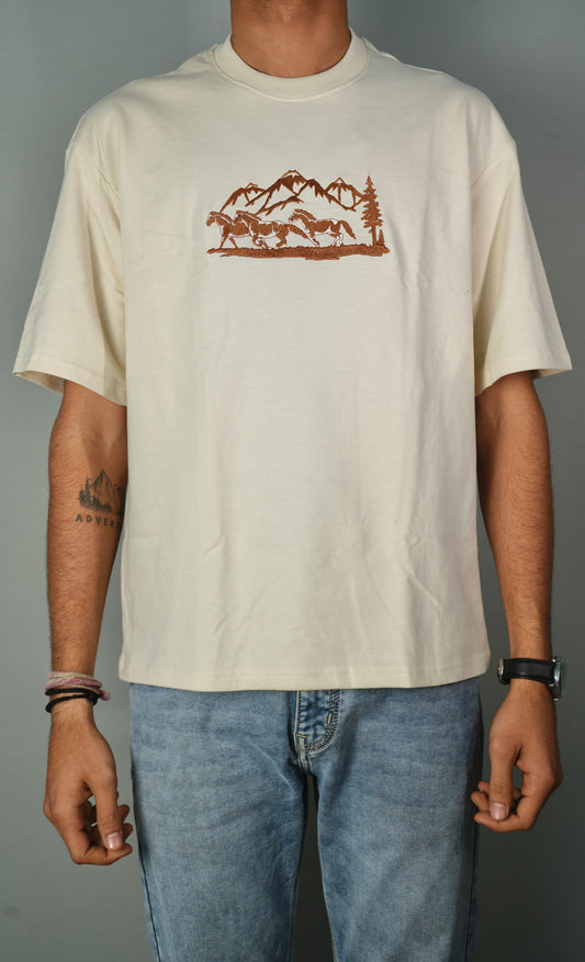 Endless Legacy Embroidery Oversized T-Shirt