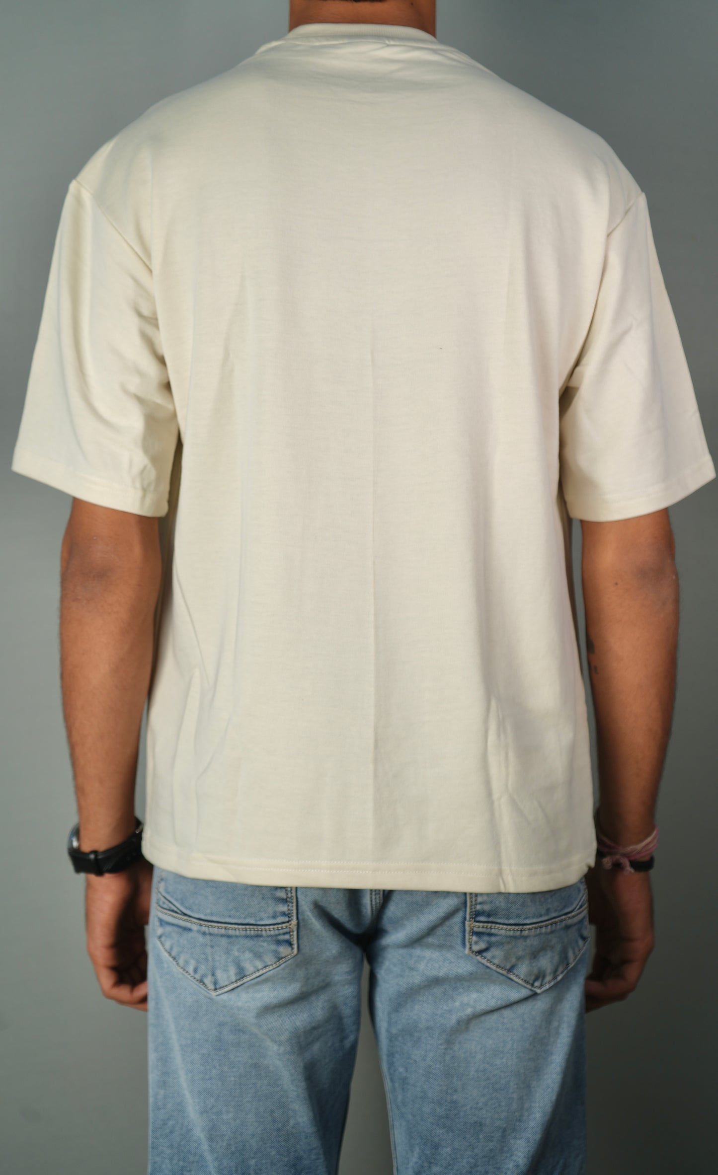 The Feather Embroidery Oversized T-shirt