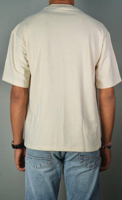 The Feather Embroidery Oversized T-shirt