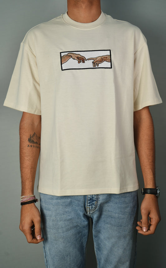 The Reach Embroidery Oversized T-shirt