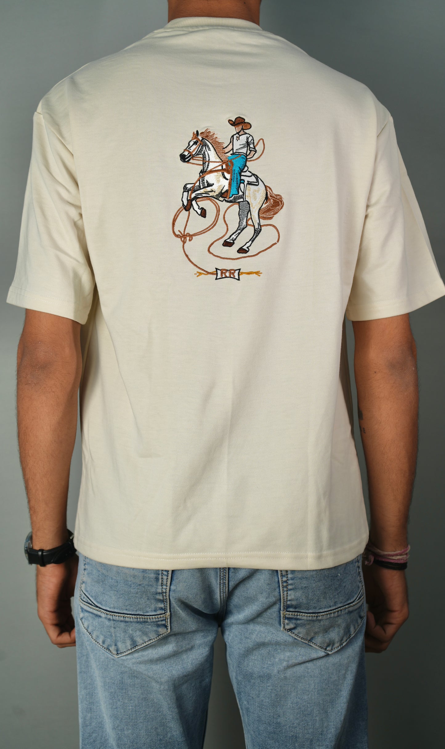 The Legacy Rider Embroidery Oversized T-shirt