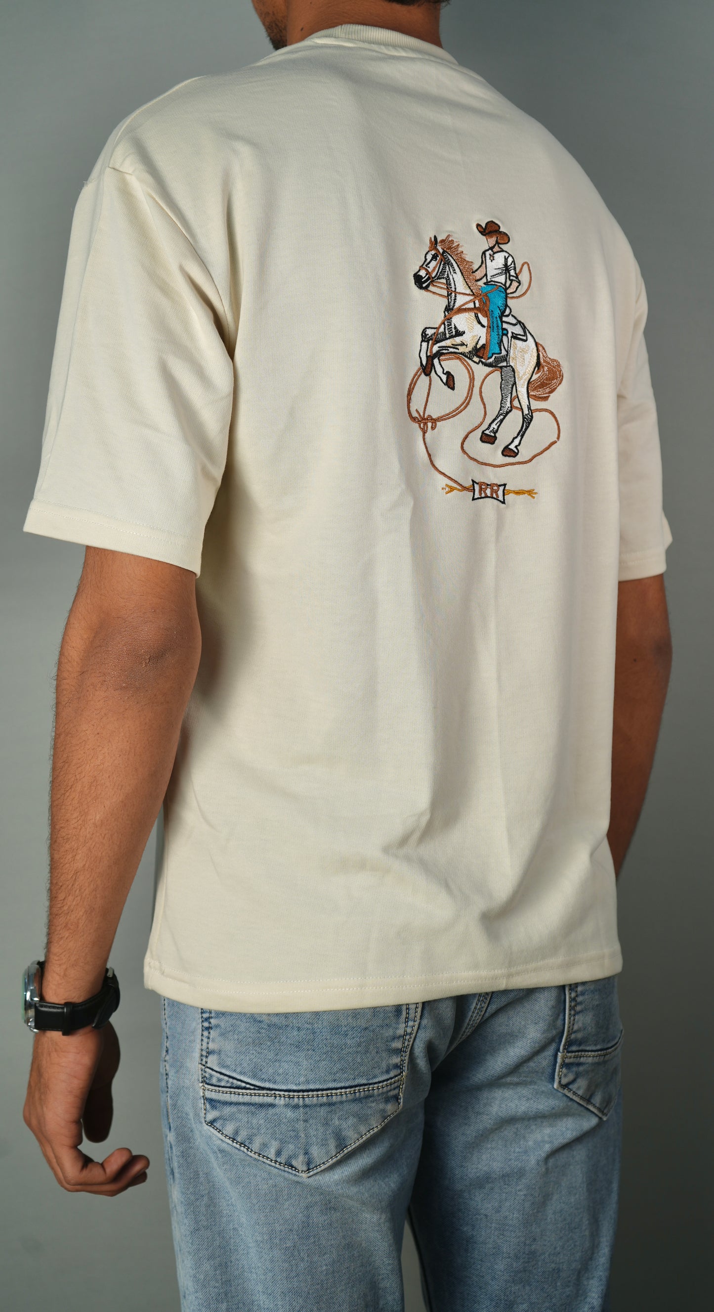 The Legacy Rider Embroidery Oversized T-shirt