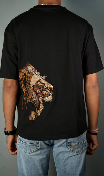 The King Embroidery Oversized T-Shirt