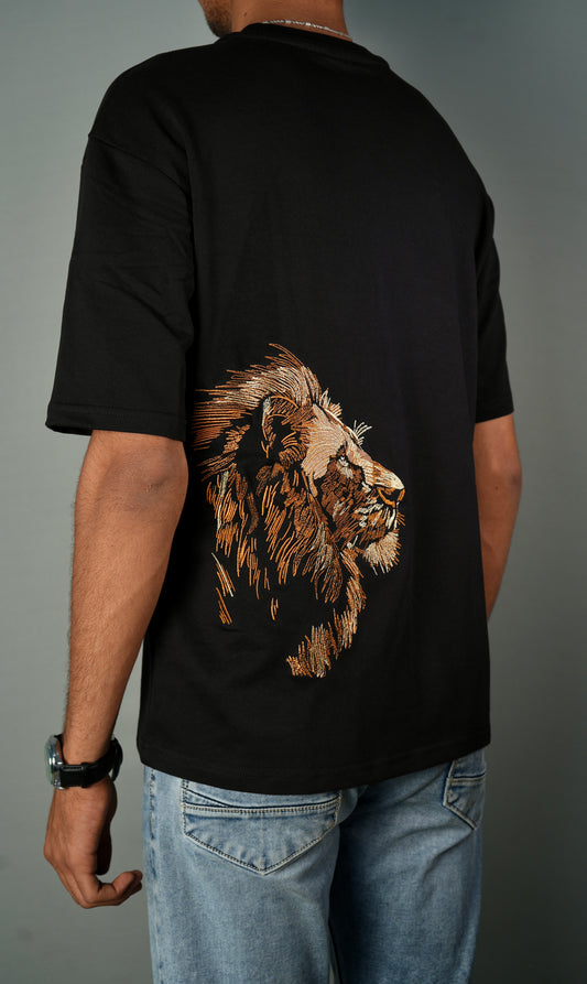 The King Embroidery Oversized T-Shirt